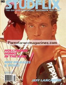 Studflix Gay Magazine December 1987 - Jeff Lancaster